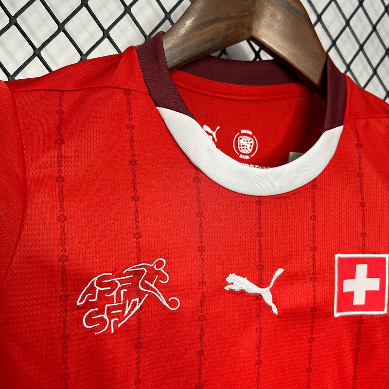 SUIZA EURO I 2024 CONJUNTO INFANTIL